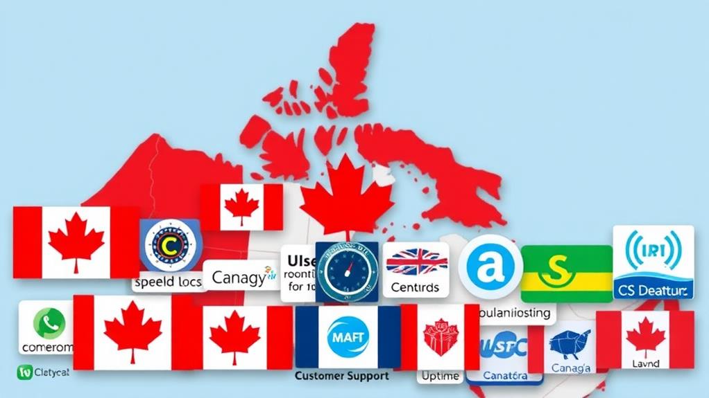 Top Canadian Web Hosts Unveiled