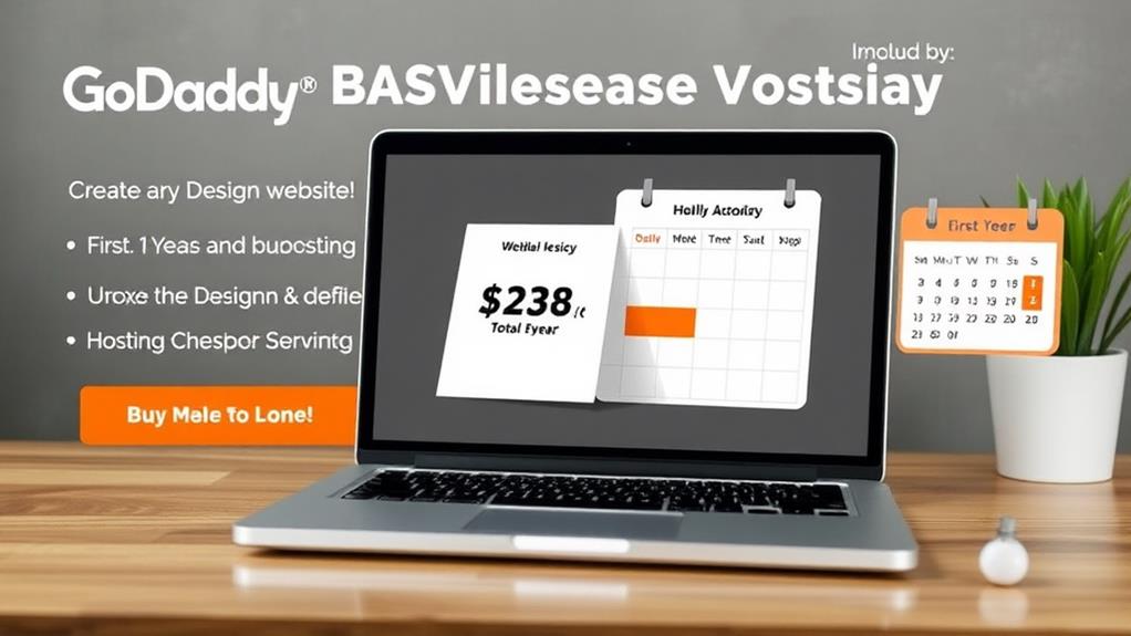 How Much Is a Godaddy Website After the First Year?