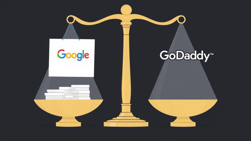 Is Google Cheaper Than Godaddy?