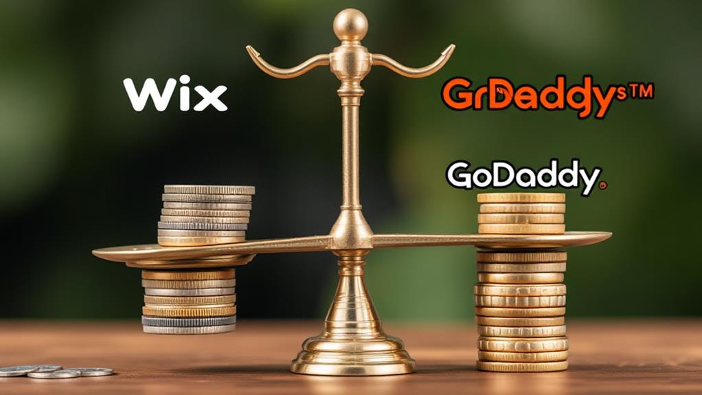 Is Wix or Godaddy Cheaper?